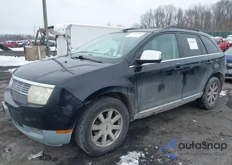 2007 Lincoln Mkx z USA, uszkodzony, nr VIN 2LMDU88C27BJ11127